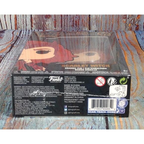 Funko Pop! Pin Marvel Scarlet Witch Enamel Pin‎ - Picture 5 of 7